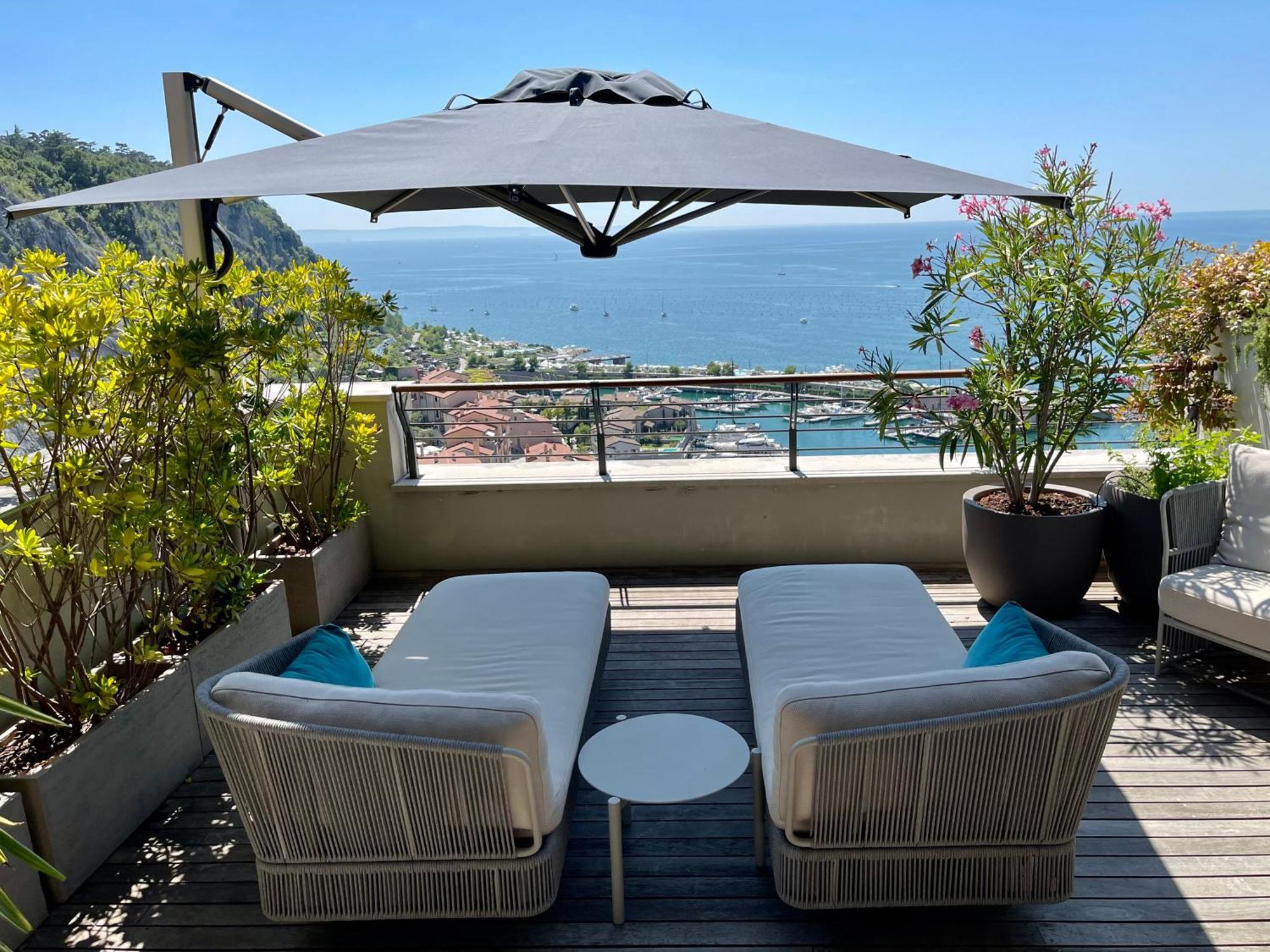 Апартаменты Portopiccolo Designer Penthouse Систиана Экстерьер фото