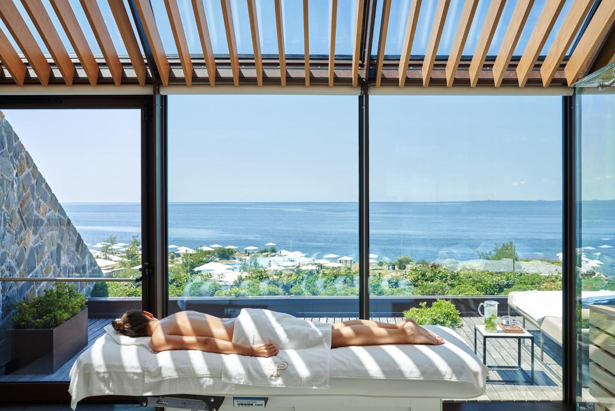 Апартаменты Portopiccolo Designer Penthouse Систиана Экстерьер фото